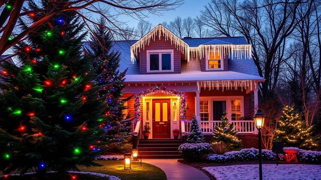 outdoor holiday lighting considerations