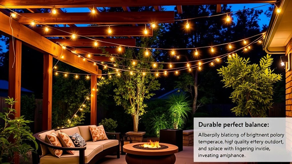 outdoor lighting selection criteria