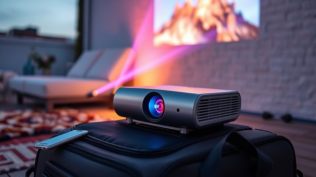 portable travel projector essentials