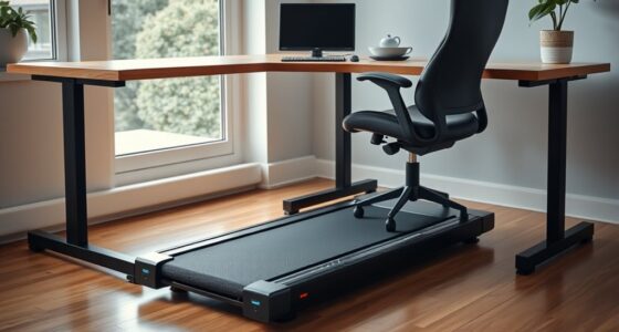 quiet home office treadmills