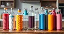 stylish durable glass bottles