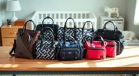 stylish functional diaper bags