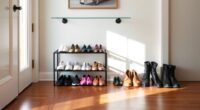 stylish shoe storage solutions