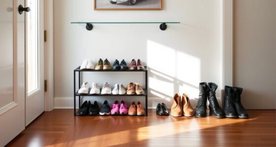 stylish shoe storage solutions