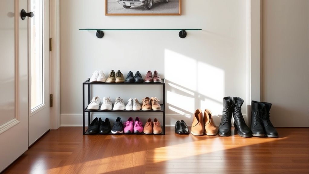 stylish shoe storage solutions