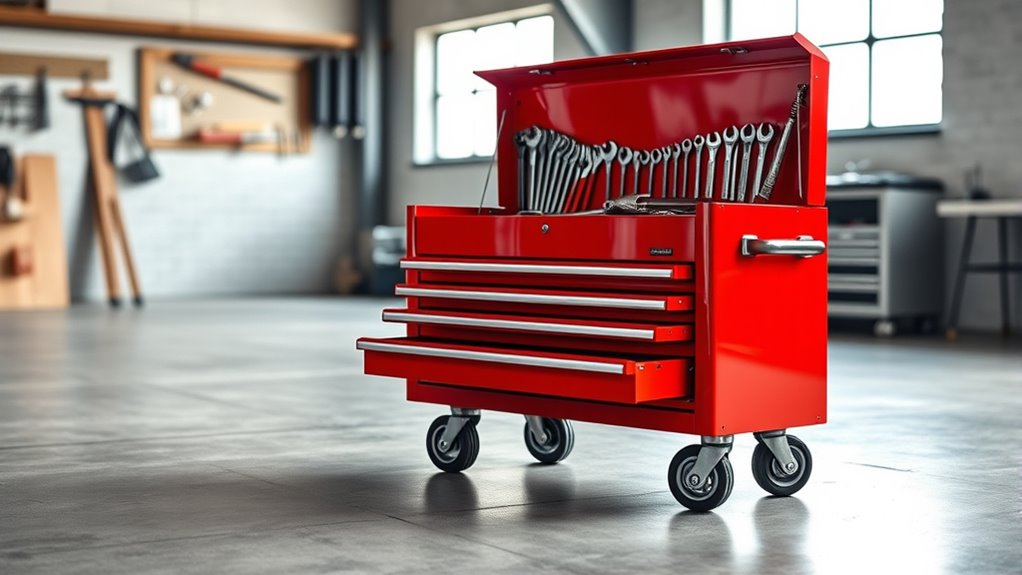 tool chests storage durability mobility