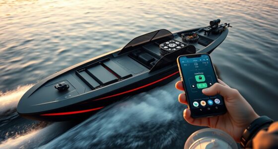 top app controlled bait boats