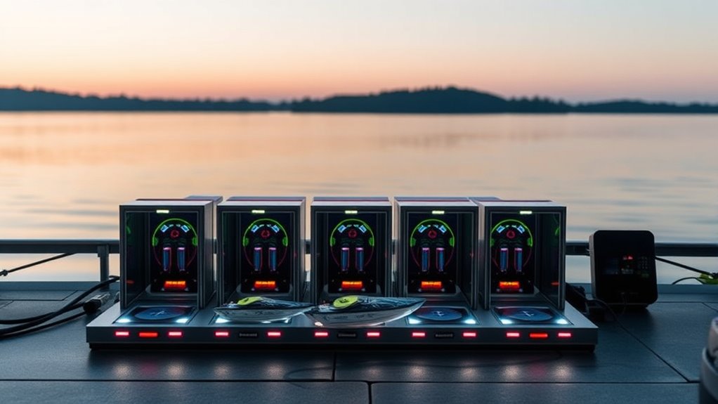 top bait boat charging stations