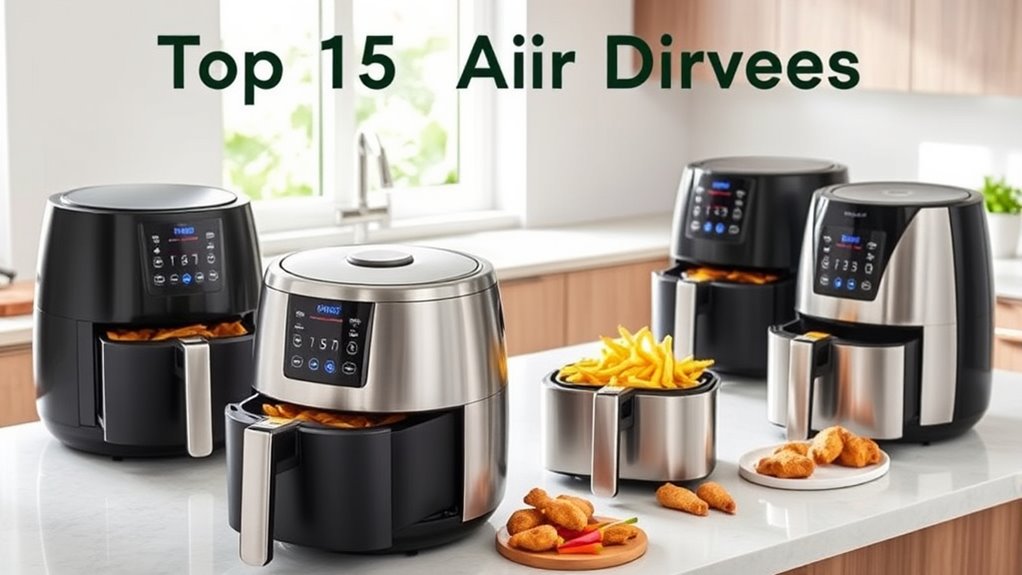 top dual basket air fryers