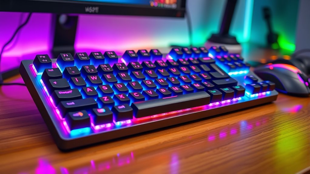 top gaming and writing keyboards
