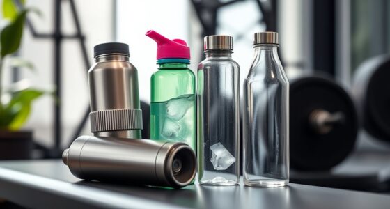 top gym reusable water bottles