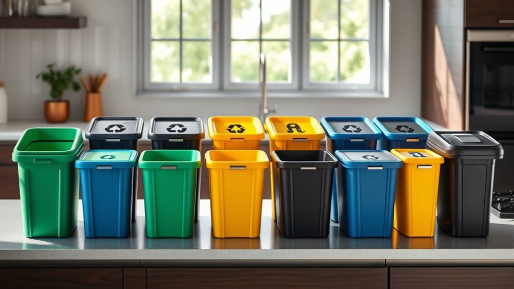top kitchen recycling bin picks
