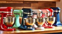 top kitchenaid mixer colors