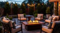 top outdoor electric fireplace options