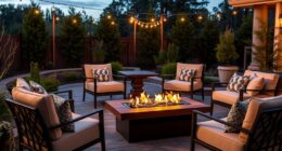top outdoor electric fireplace options