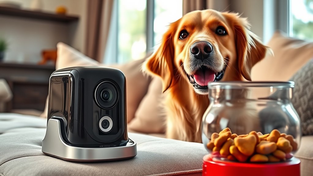 top pet cameras with treats