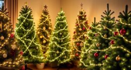 top pre lit christmas trees