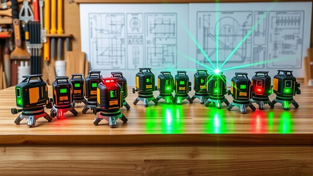 top self leveling laser levels