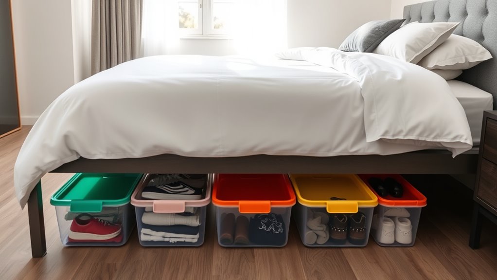 top under bed storage solutions