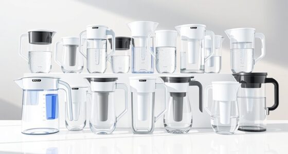 top water filter pitchers