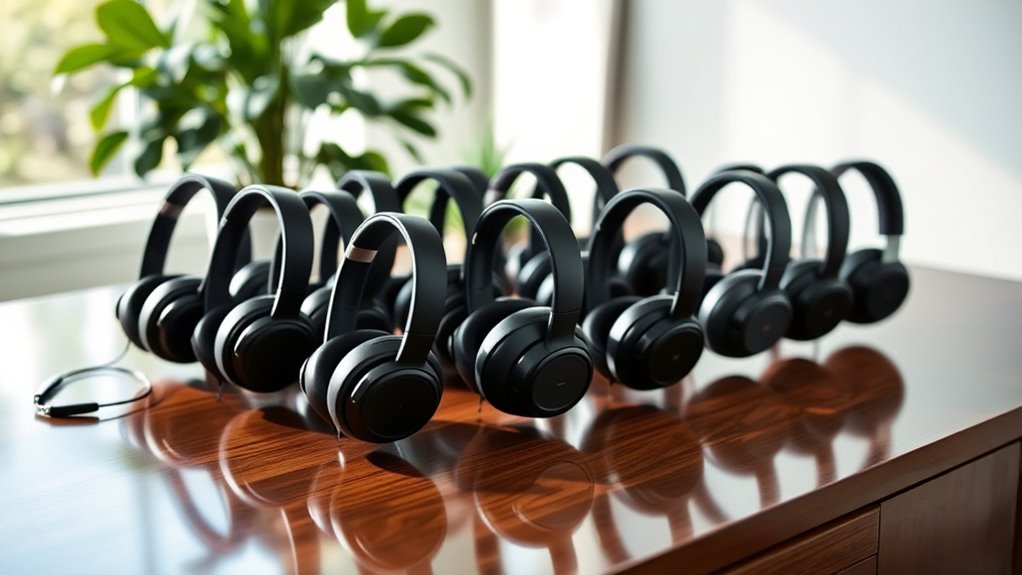 top zoom noise canceling headsets