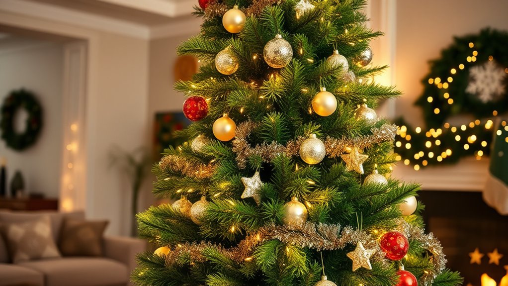 tree size lights safety