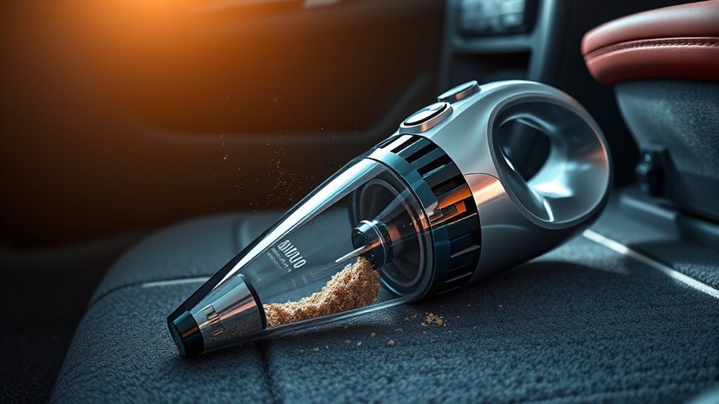 vacuum features for cleaning