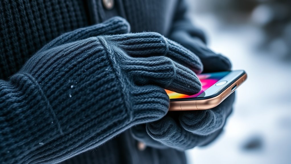 warm touchscreen glove options