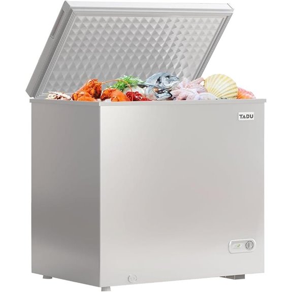 TABU 10 Cu Ft Deep Freezer with Basket