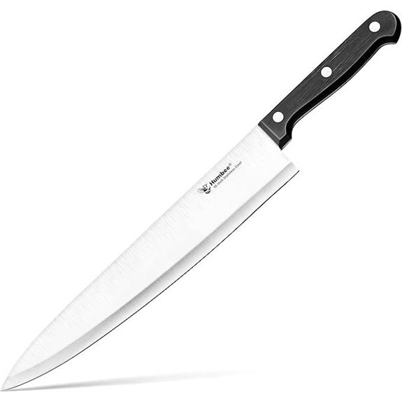 10-Inch Razor-Sharp Chef Knife with Ergonomic Handle
