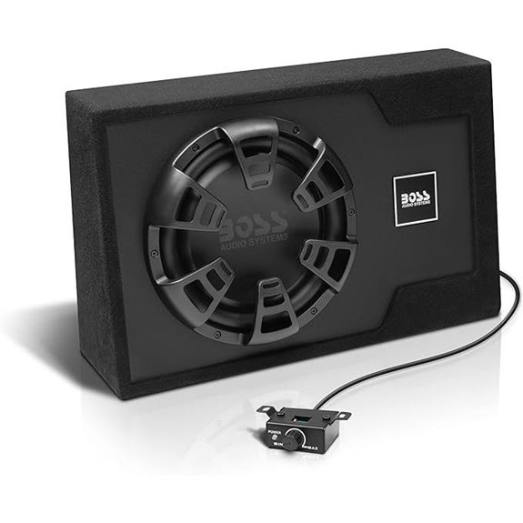 BOSS 12-Inch Powered Car Subwoofer Package