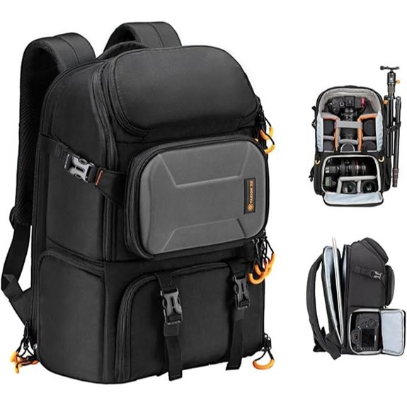 Tarion 15L Camera Backpack with Laptop & Raincover