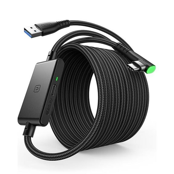 INIU 16FT USB C VR Charging Cable for Oculus Quest
