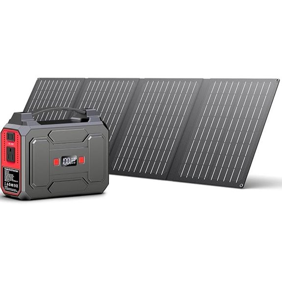 Apowking 200W Solar Power Station with Panels