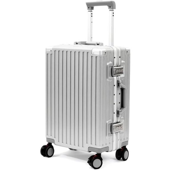 Carry On Luggage 20-Inch Hard Shell with TSA Lock
