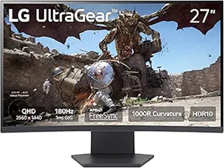 27 inch curved gaming monitor