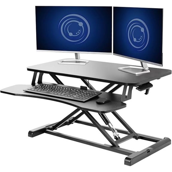 32 inch adjustable desk