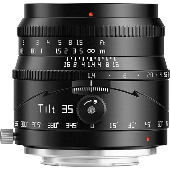 TTArtisan 35mm F1.4 Tilt Lens for Sony & Fuji Cameras