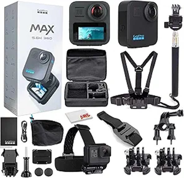GoPro MAX 360 Action Camera with Accessories