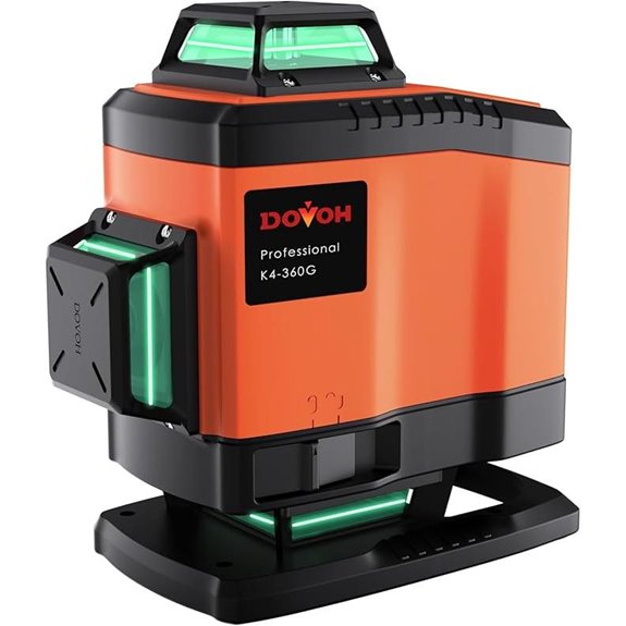 4x360° Laser Level with Magnetic Bracket