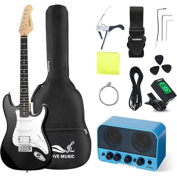39 inch electric guitar starter kit