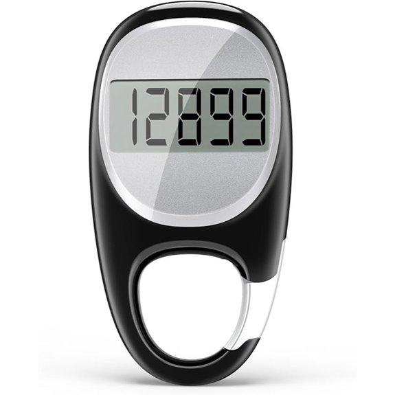 Simple 3D Pedometer with Carabiner