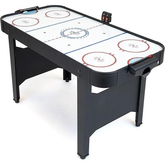 GoSports 48 Inch Air Hockey Table with Accessories
