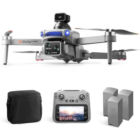 S119 4K Drone with Camera GPS 3 Batteries