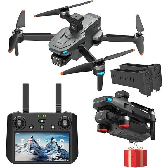 NewUpgraded Touch Screen Drone with 4K Camera and Obstacle Avoidance
