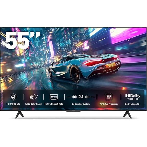 55 inch 4k qled tv