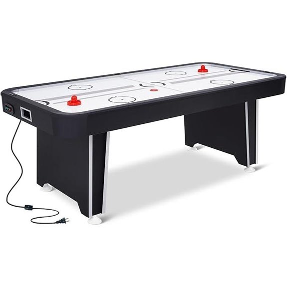 7FT Indoor Air Hockey Table with Digital Scoreboard