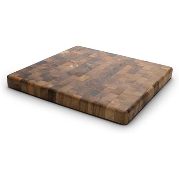 Ironwood Gourmet 14 Acacia Chef's End Grain Board