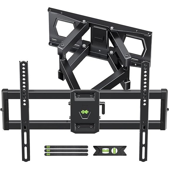 Full Motion TV Wall Mount for 37-84 Inch TVs