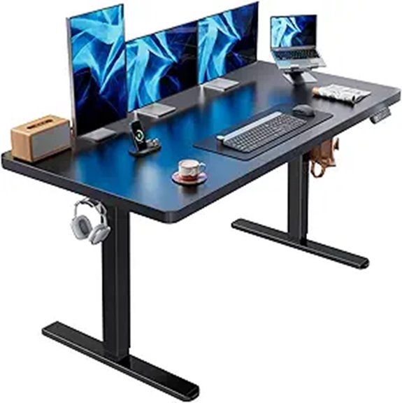 adjustable memory standing desk